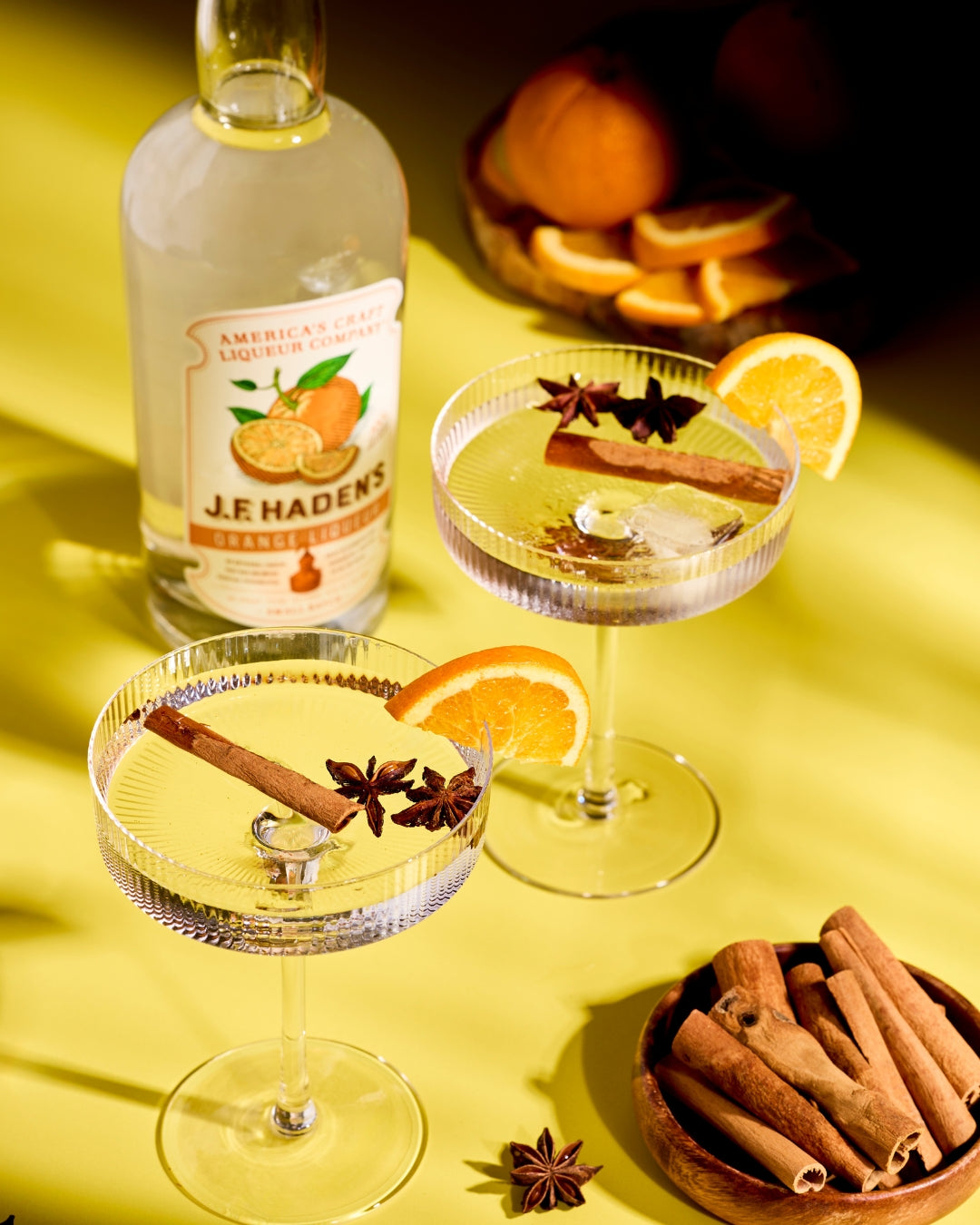 Cinnamon Orange Martini