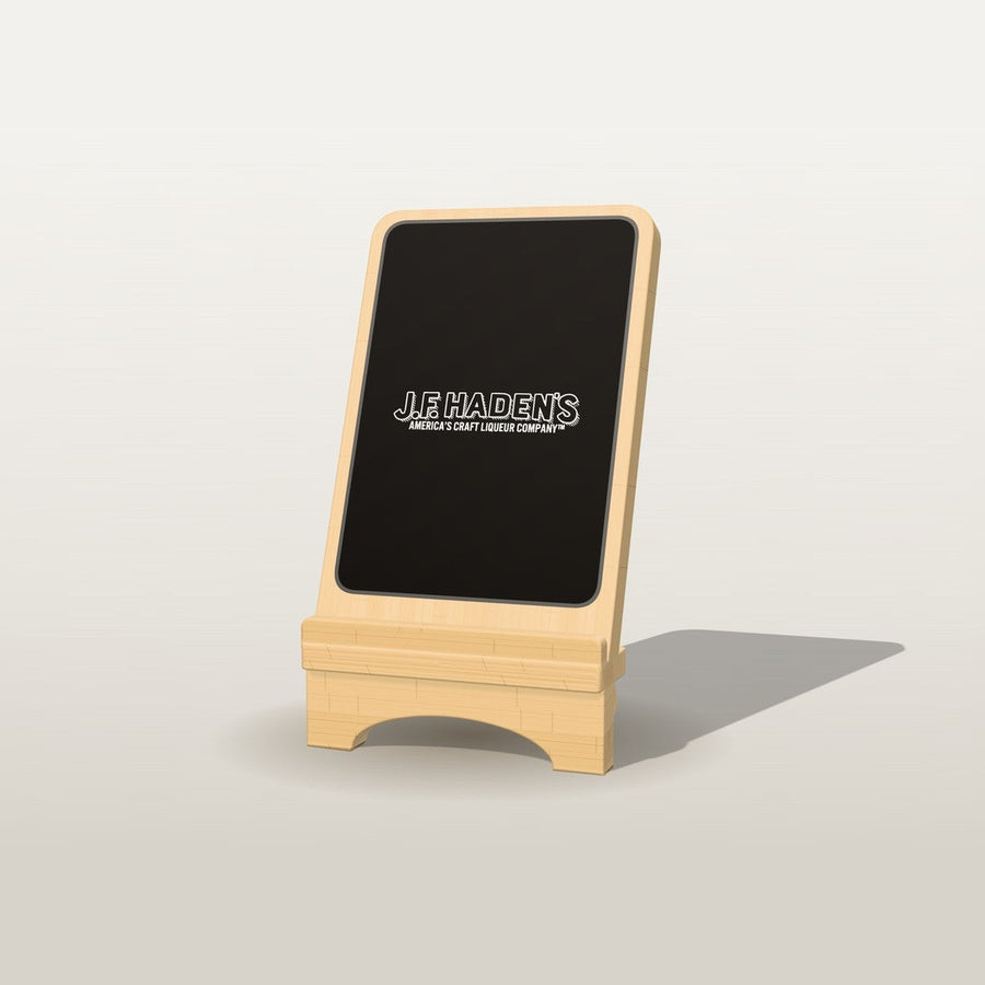 J.F. Haden's Bamboo Phone Stand